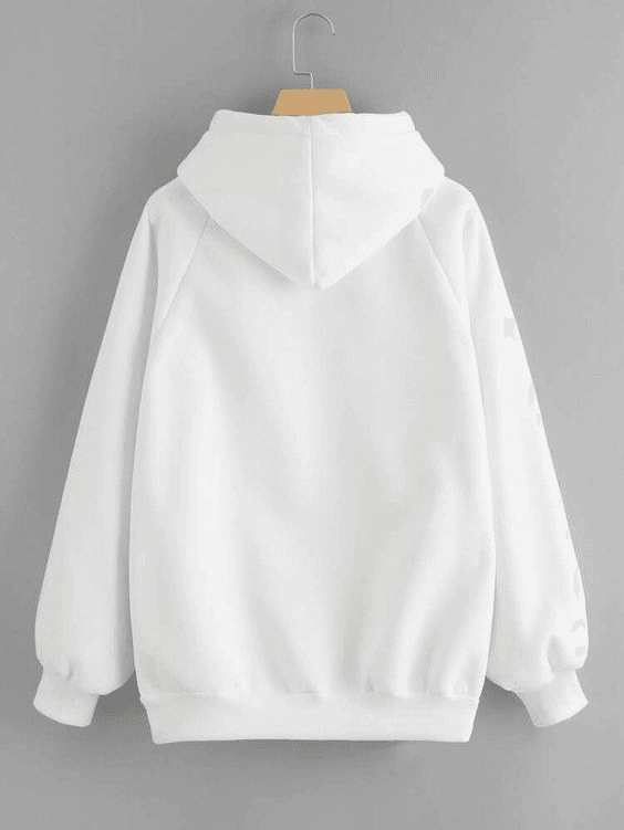 White Classic Hoodie